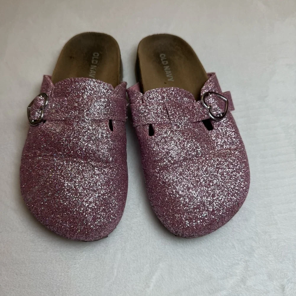 Old Navy Sparkling Pink Slip-On Shoes